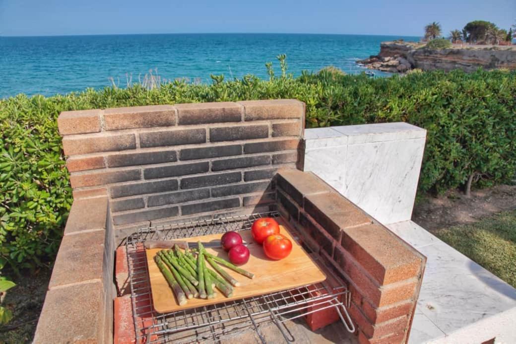 Casa Vesalia A 1A Linea De Mar Con Aa Y Wi-Fi. Villa Vinarós Eksteriør billede