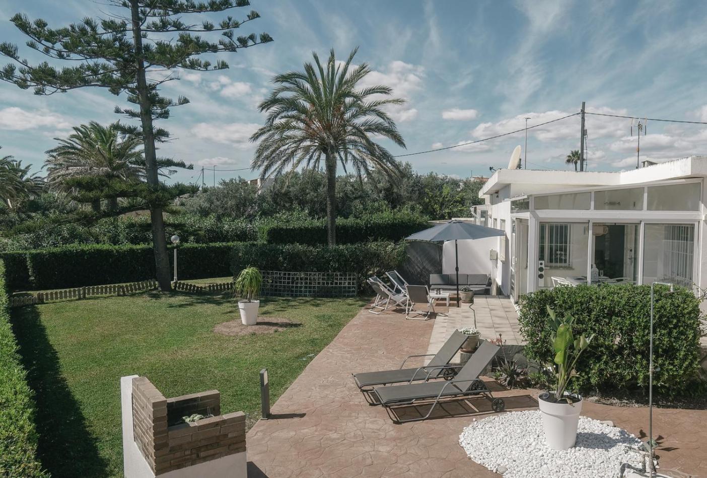 Casa Vesalia A 1A Linea De Mar Con Aa Y Wi-Fi. Villa Vinarós Eksteriør billede